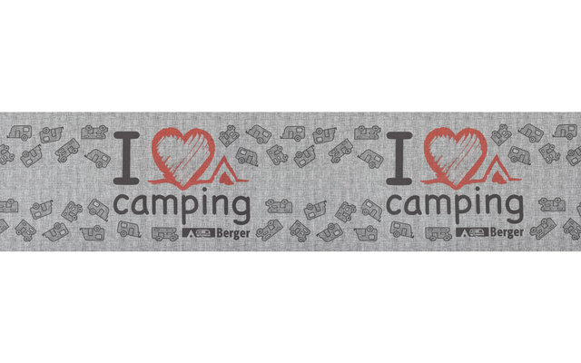 Berger Teppich Laufer I Love Camping Fritz Berger Campingbedarf