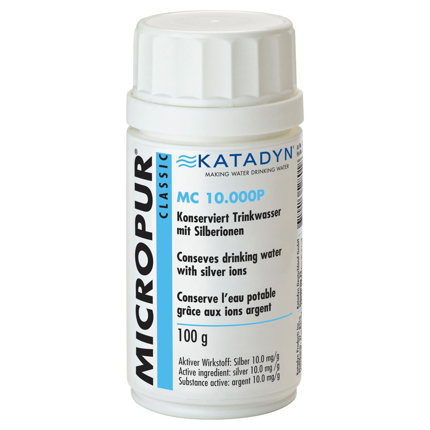 Katadyn Micropur Classic MC 10.000P Pulver Wasserentkeimung 100 g