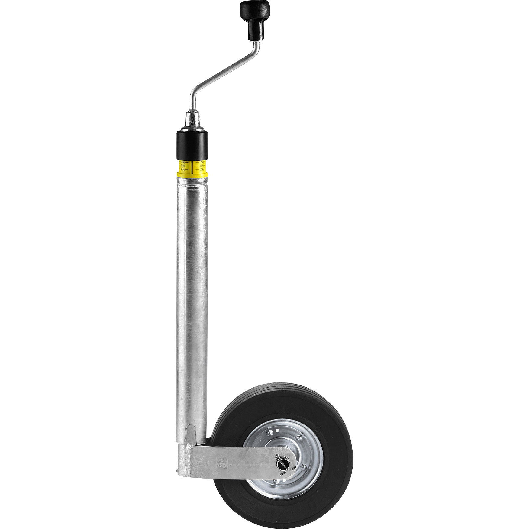 Winterhoff ST 48-CW-260 LB Deichsel Stützrad mit integrierter Stützlastanzeige 225 x 70 mm