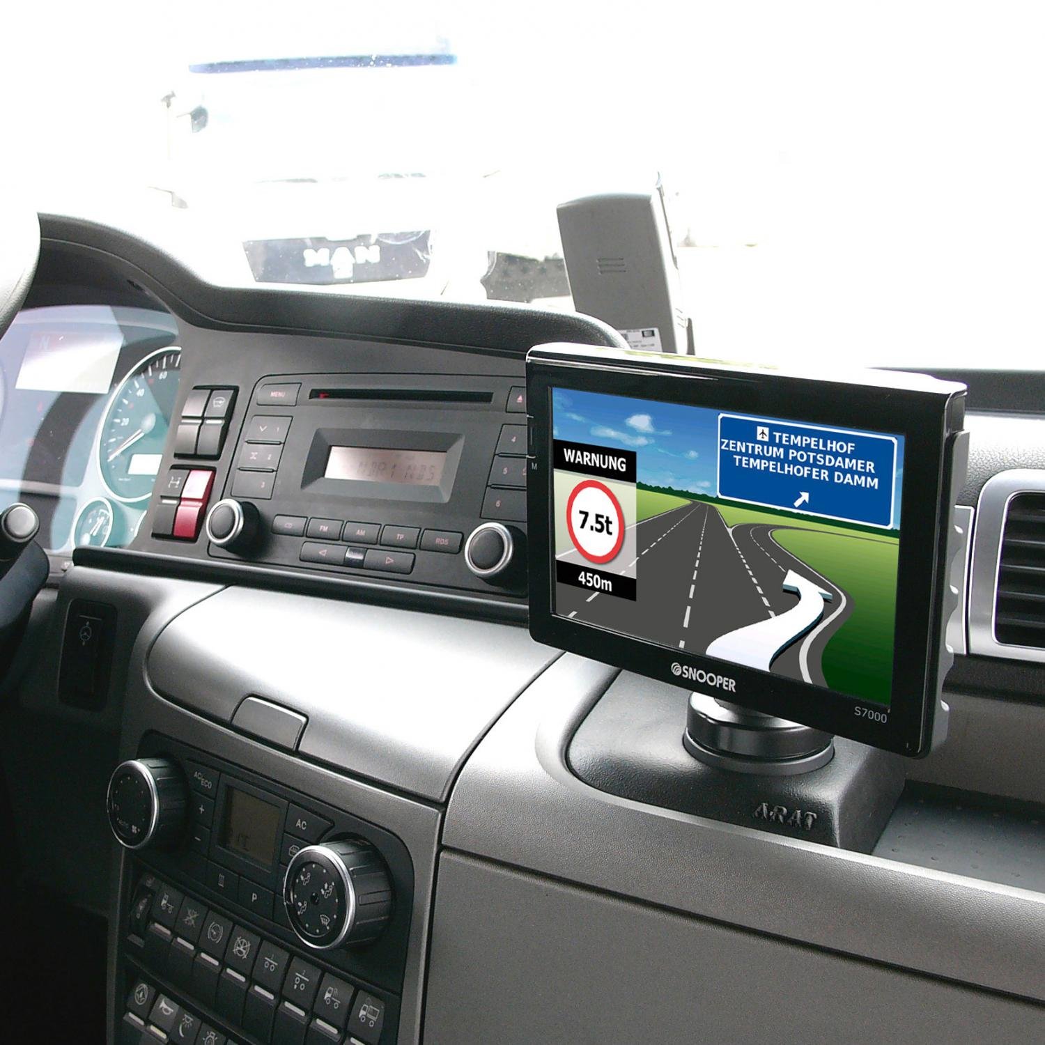 Snooper Navi-Halterung für S6800 für Fiat Ducato ab Bj.