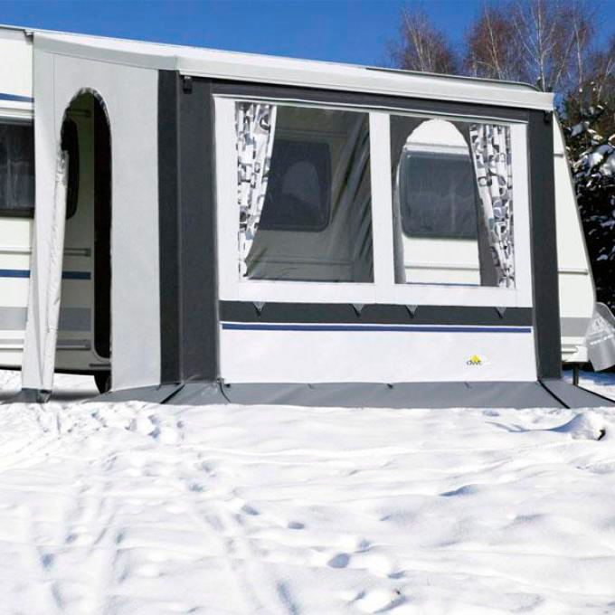 DWT Cortina II Ganzjahresvorzelt Grau 250 x 200 cm