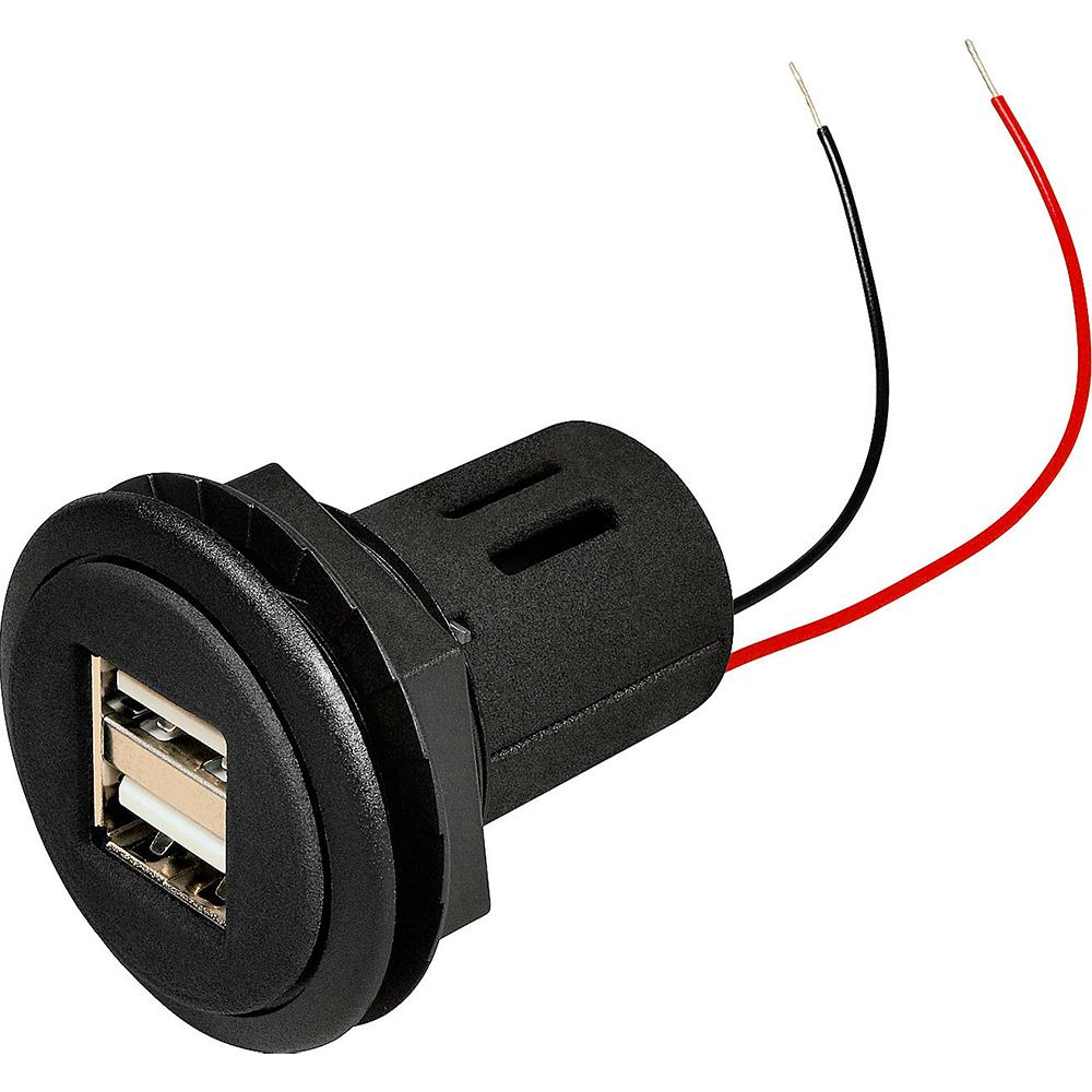 Flache Power-USB-Steckdose: PRO CAR Auto- und Bootszubehör