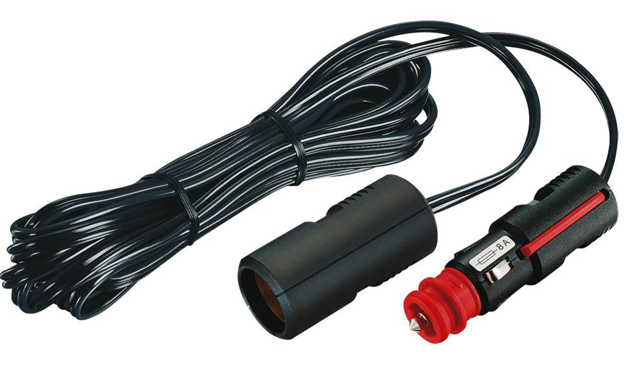 ProCar 12V / 24V Verlängerungskabel für Zigarettenanzünder/ Autostecker 1,8 m - 12 / 24 V Verlängerungen