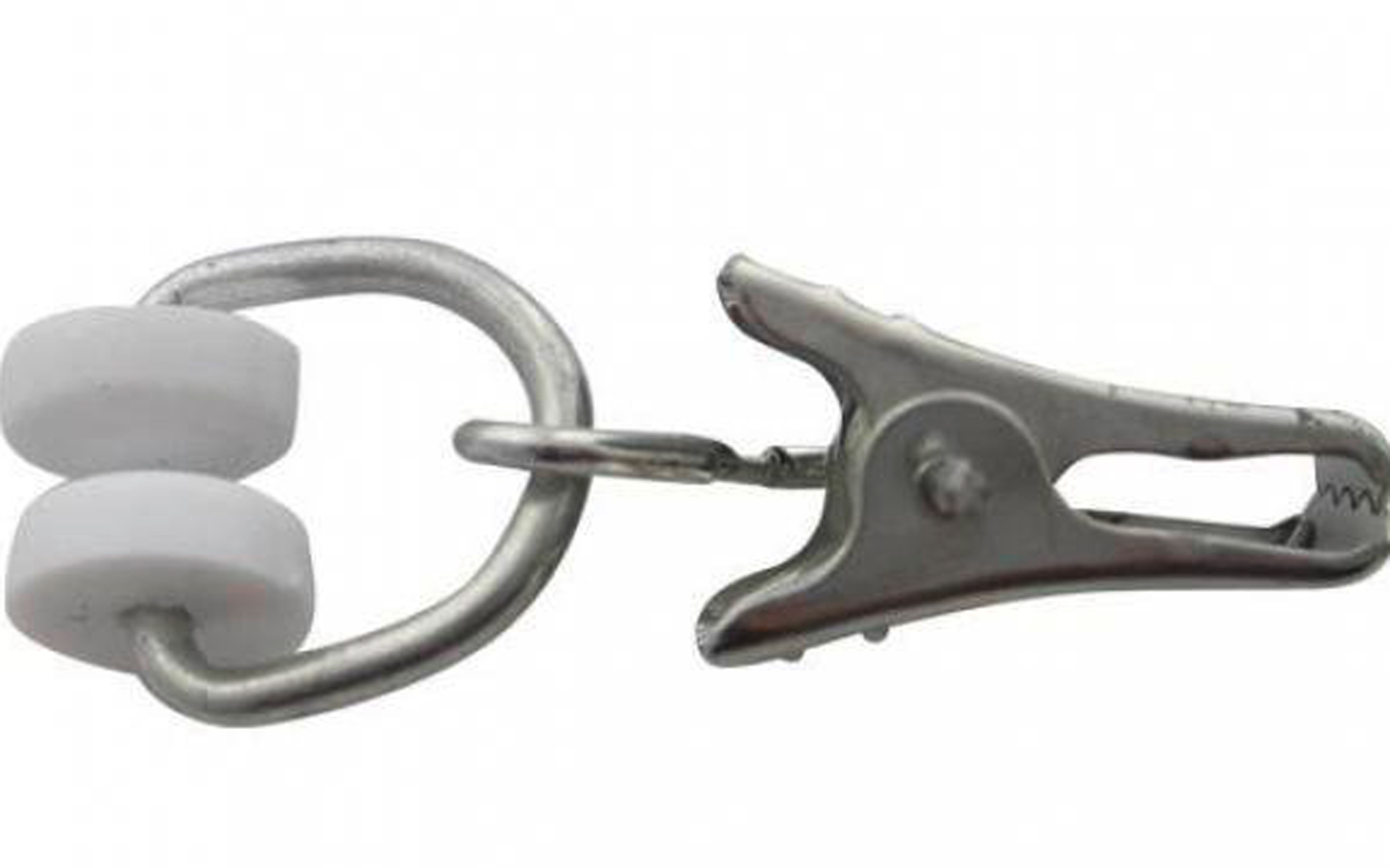 Scheiddesign Gardinenrollringe mit Klammer 10er