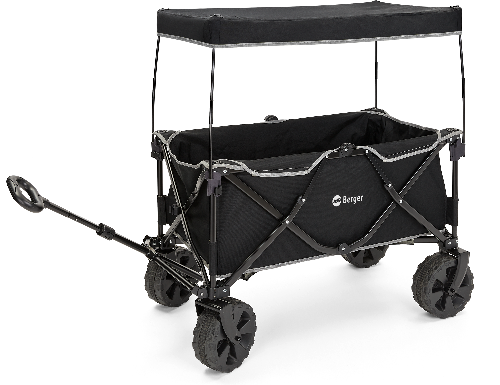 Berger Beach Bollerwagen + Sonnendach im