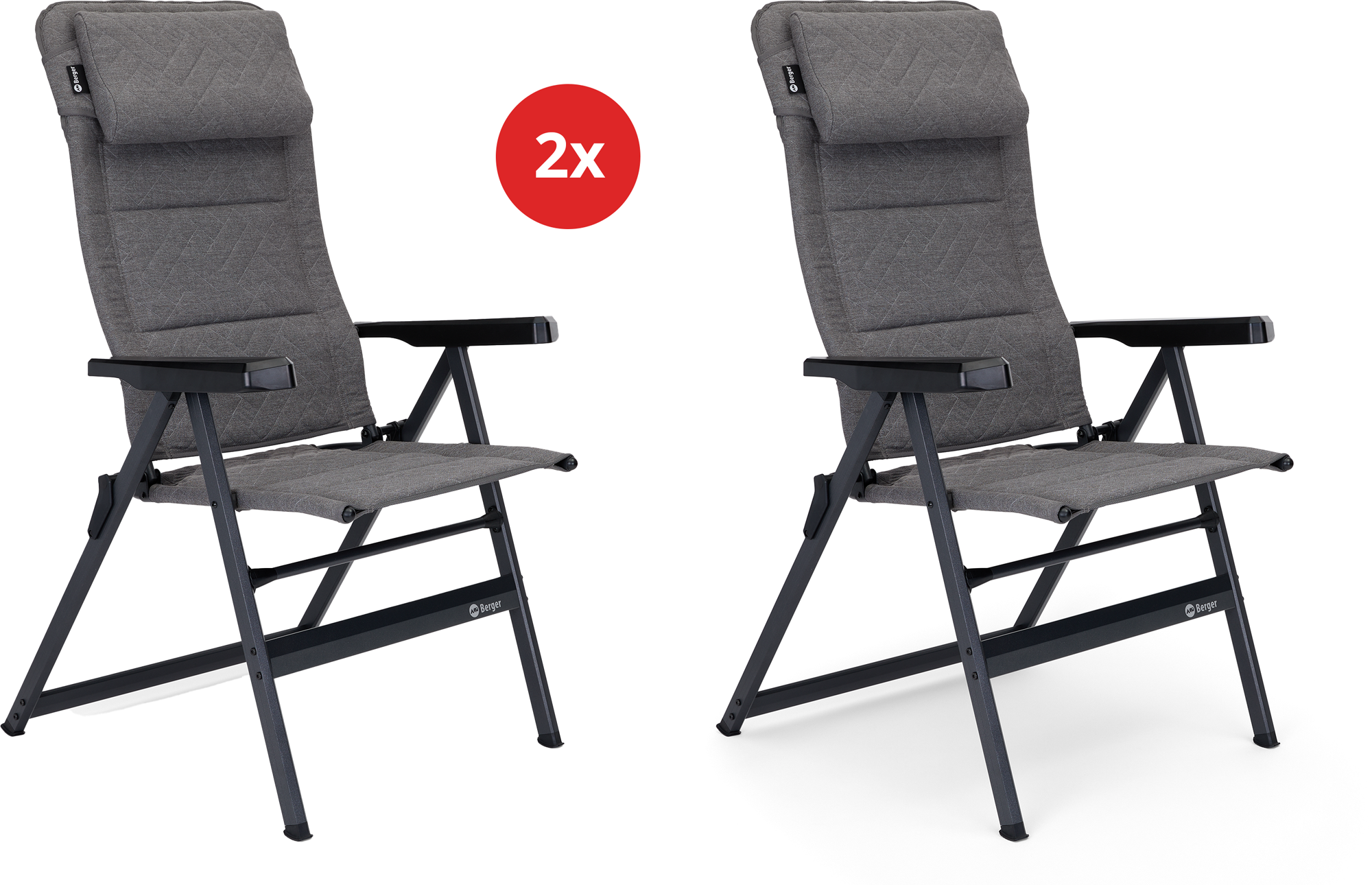 Berger Dakar Klappstuhl 2er-Set - Klappstühle