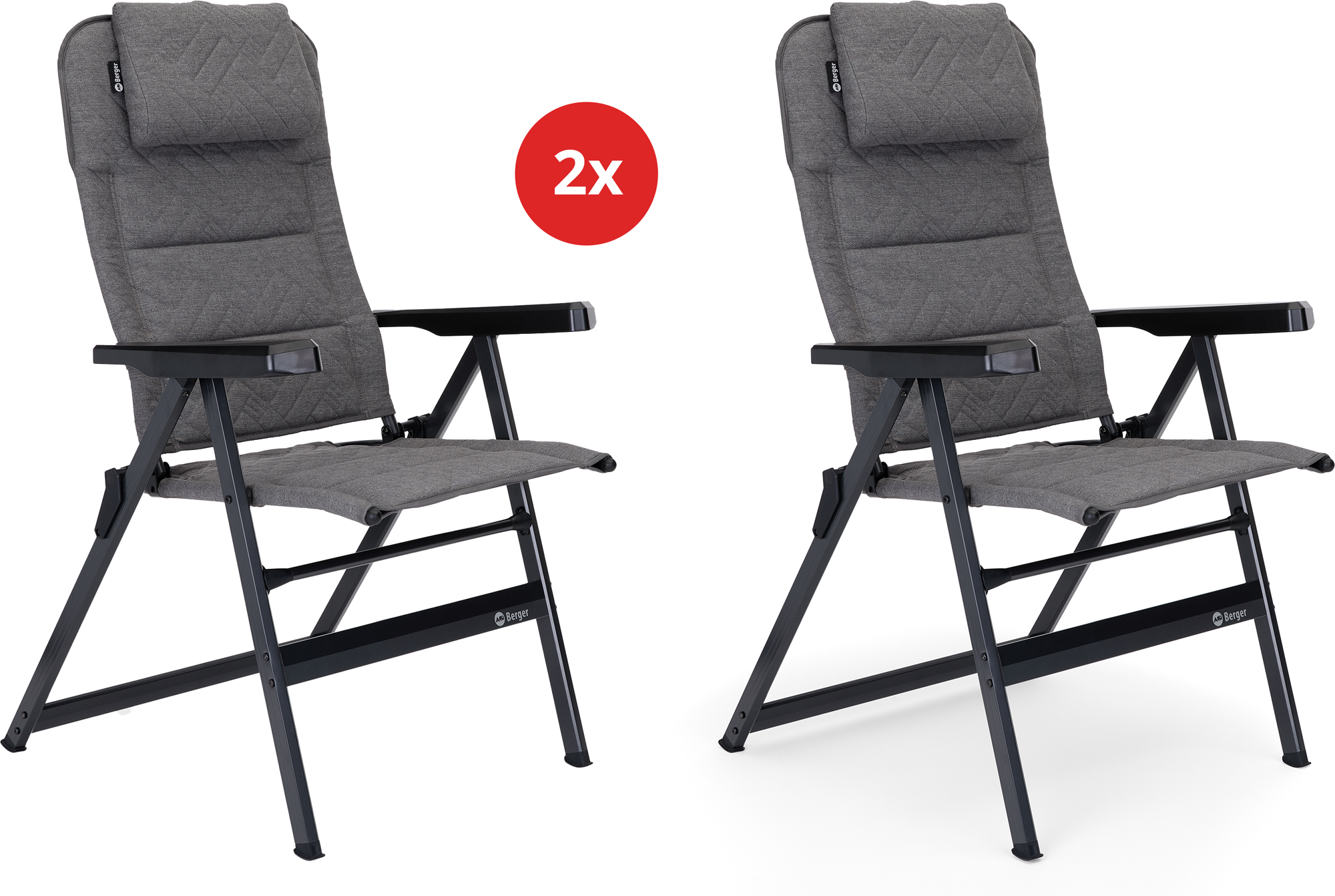 Berger Dakar Plus Klappstuhl 2er-Set - Klappstühle
