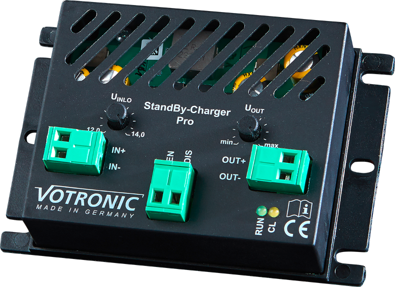 Votronic StandBy Charger Pro 8 A Ladestrom für Blei-, Gel-, AGM- und LiFePO4-Batterien 12V