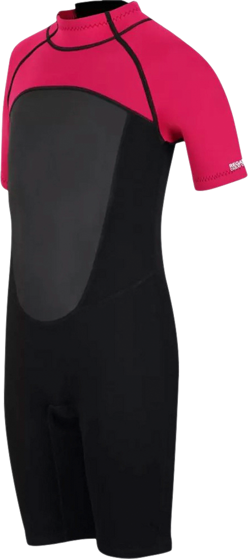 Regatta Kinder Shorty Neoprenanzug pink/schwarz | 05059404707966