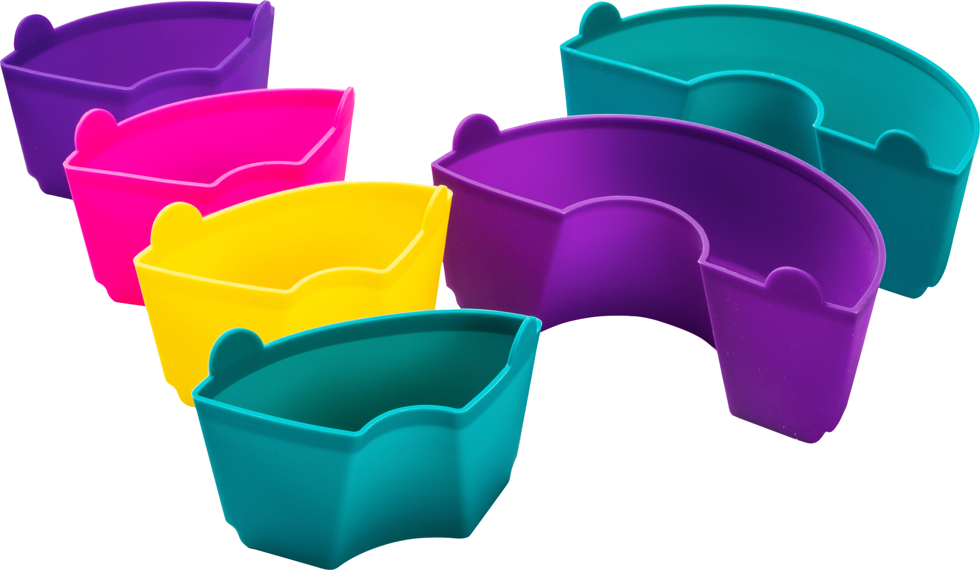 Omnia Silikonformen Maxi 6-teilig passend für Omnia Maxiform 3 Liter 