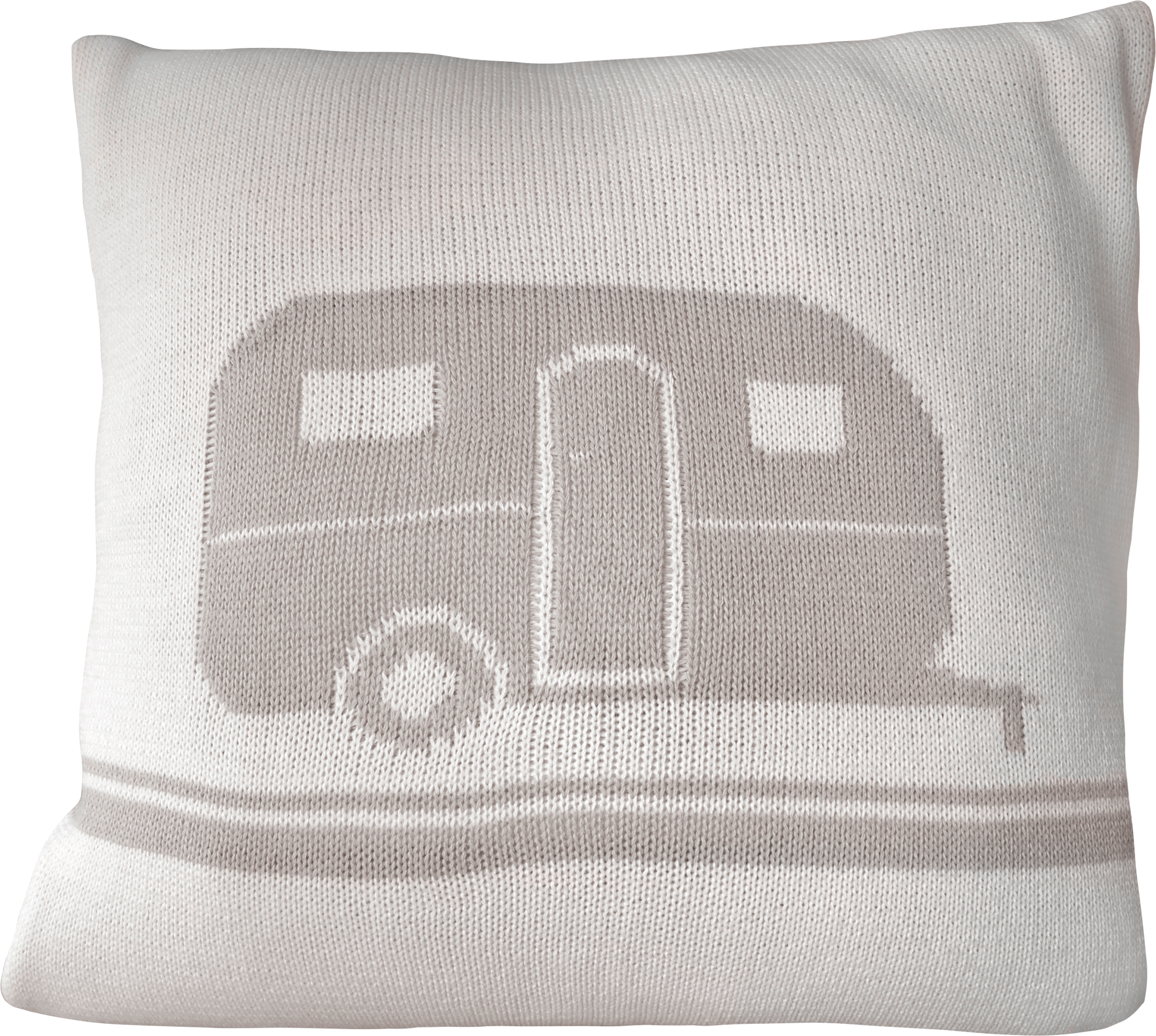 Primera Travel Camping-Kissenbezug 50 x 50 cm grau/beige Wohnwagen - Schlafkomfort-Zubehör von Hahn