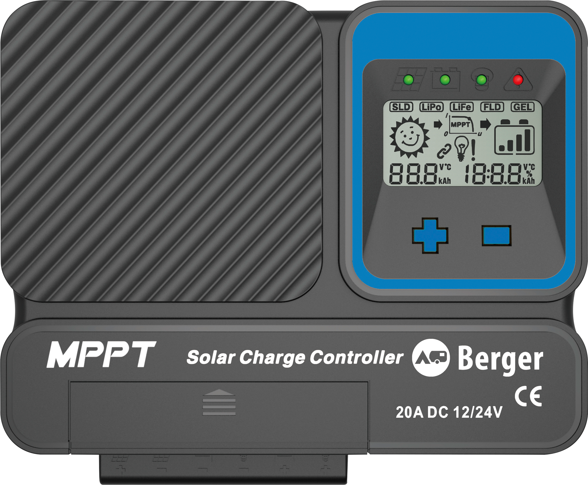 Berger MPPT-Solarladeregler SX PRO 20 A