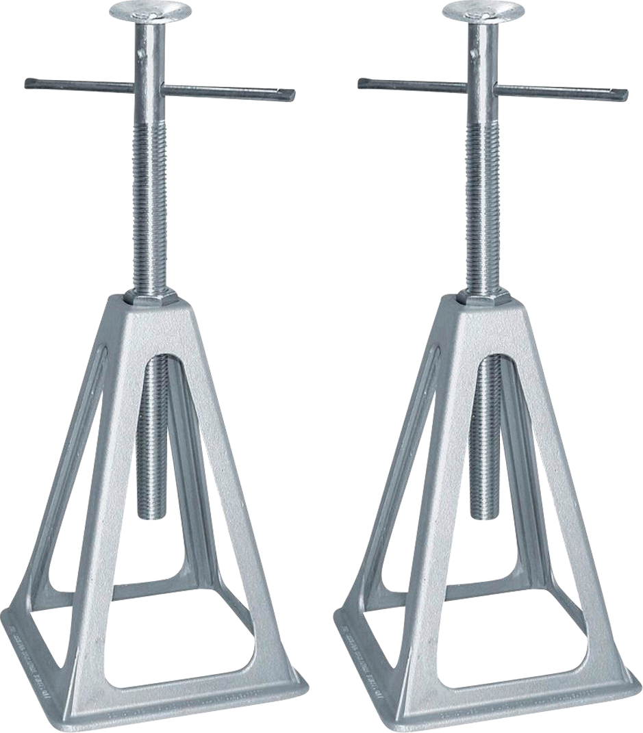 Berger Stützbocksatz aus Aluminium höhenverstellbar 2er-Set