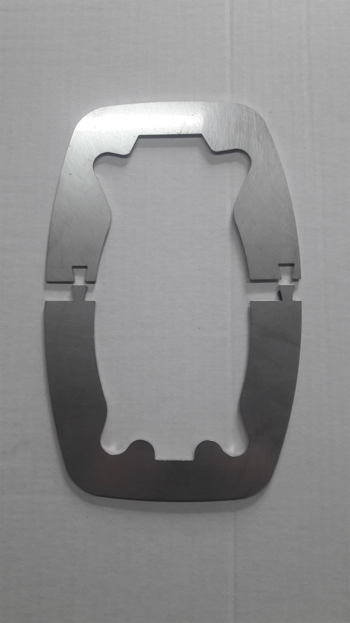Mobil Safe Stechschutzplatte Türgriff Eurochassis ab 2006 Edelstahl