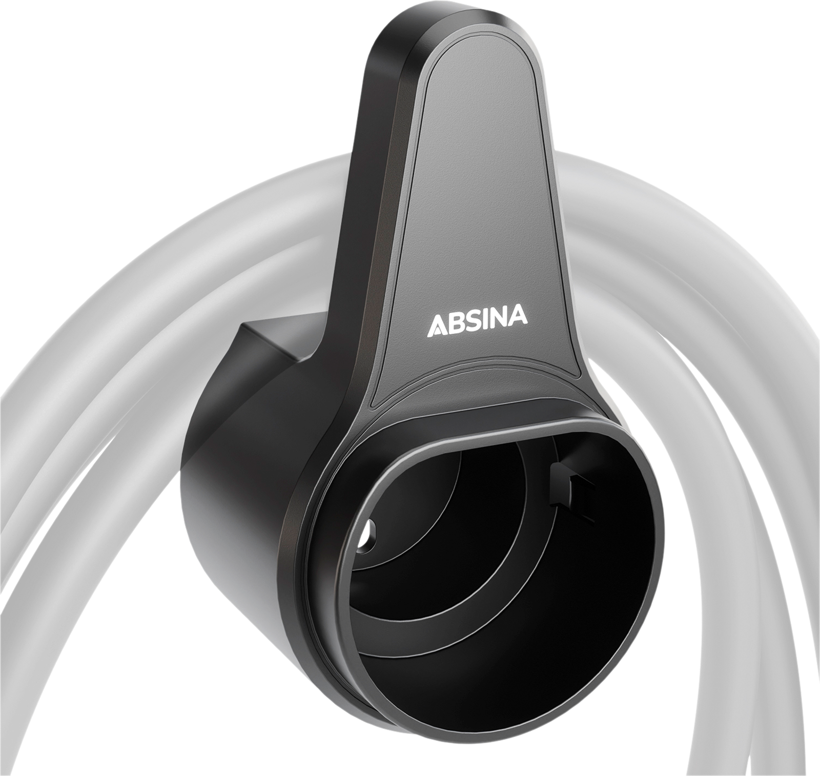 Absina Wandhalterung für Elektroauto Ladekabel Typ 2 bis 10