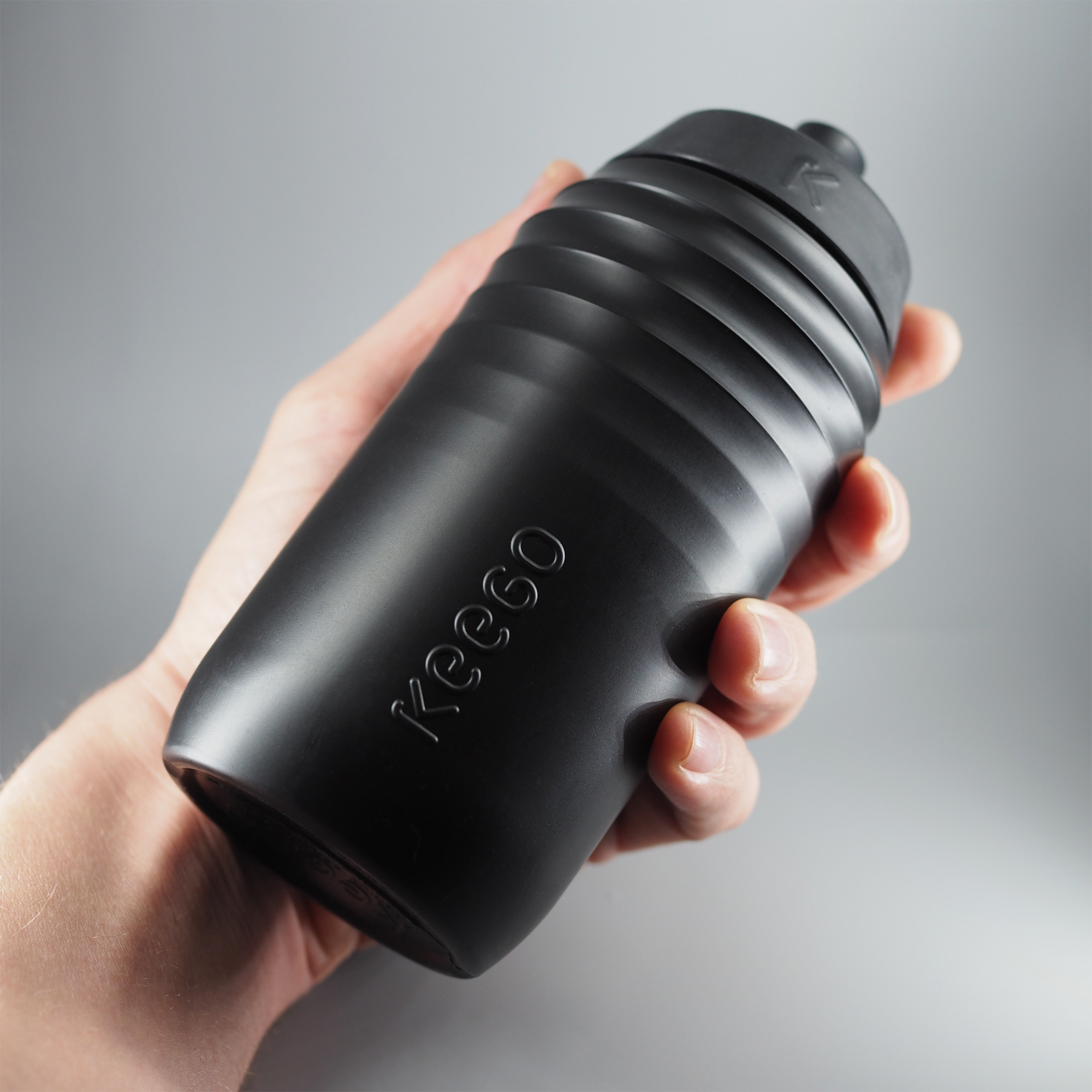 Keego Trinkflasche Sport 500 ml Schwarz - Trinkflaschen