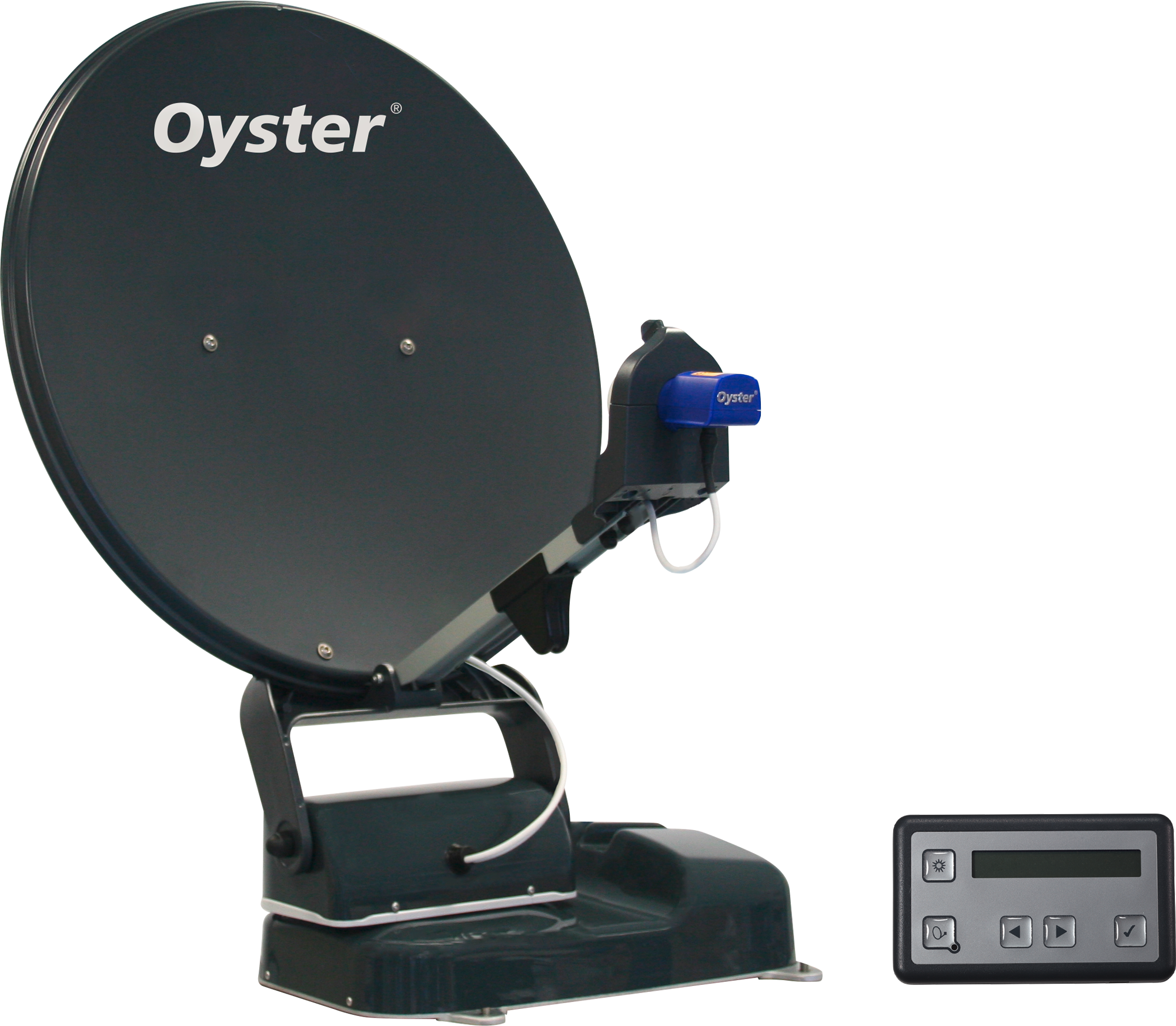 Ten Haaft Oyster 60 Vision Single Vollautomatische Sat-Anlage Single LNB 60 cm - Camping-Sat-Anlagen von Ten Haaft GmbH