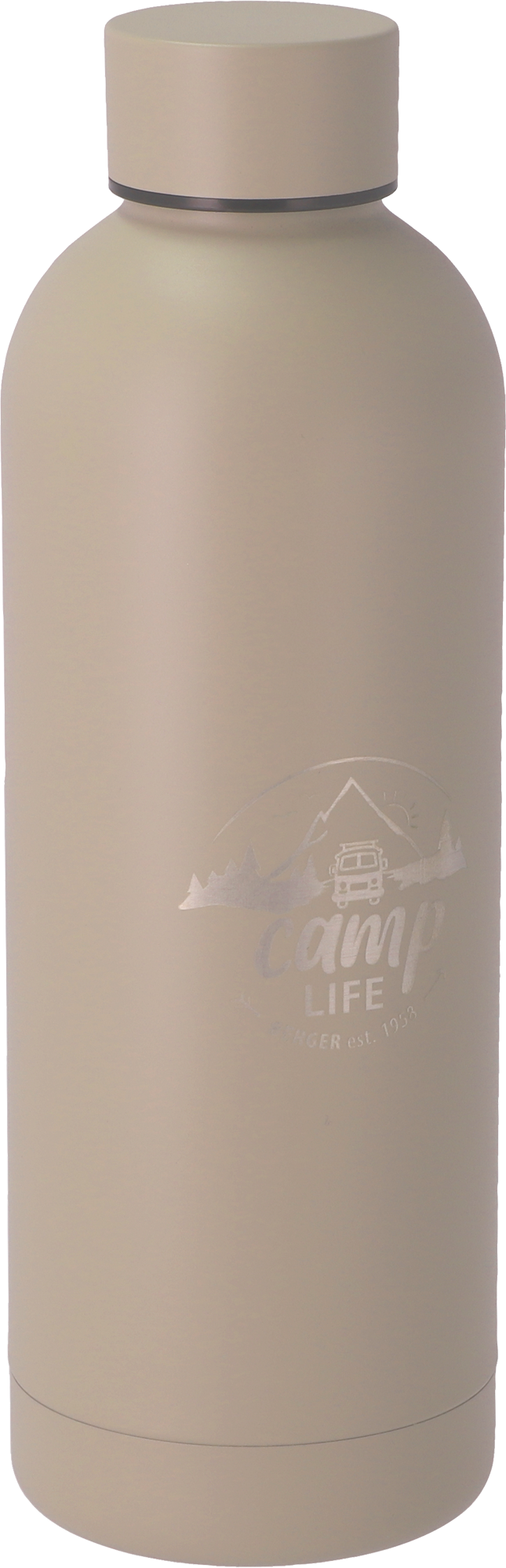 Camplife Edelstahl Thermo-Trinkflasche 500 ml