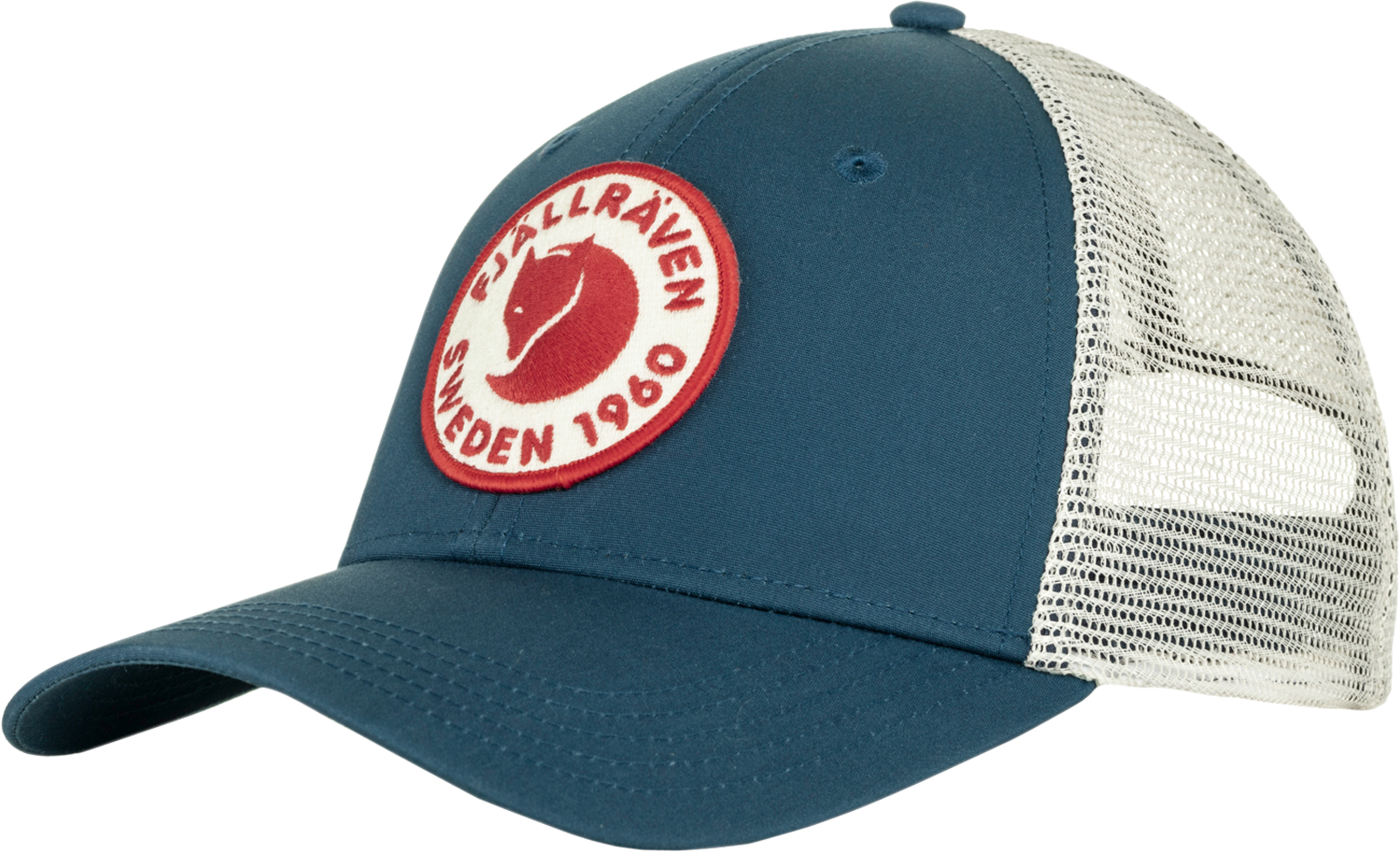 Fjällräven 1960 Logo Langtradarkeps Cap blau S-M - Hüte & Mützen