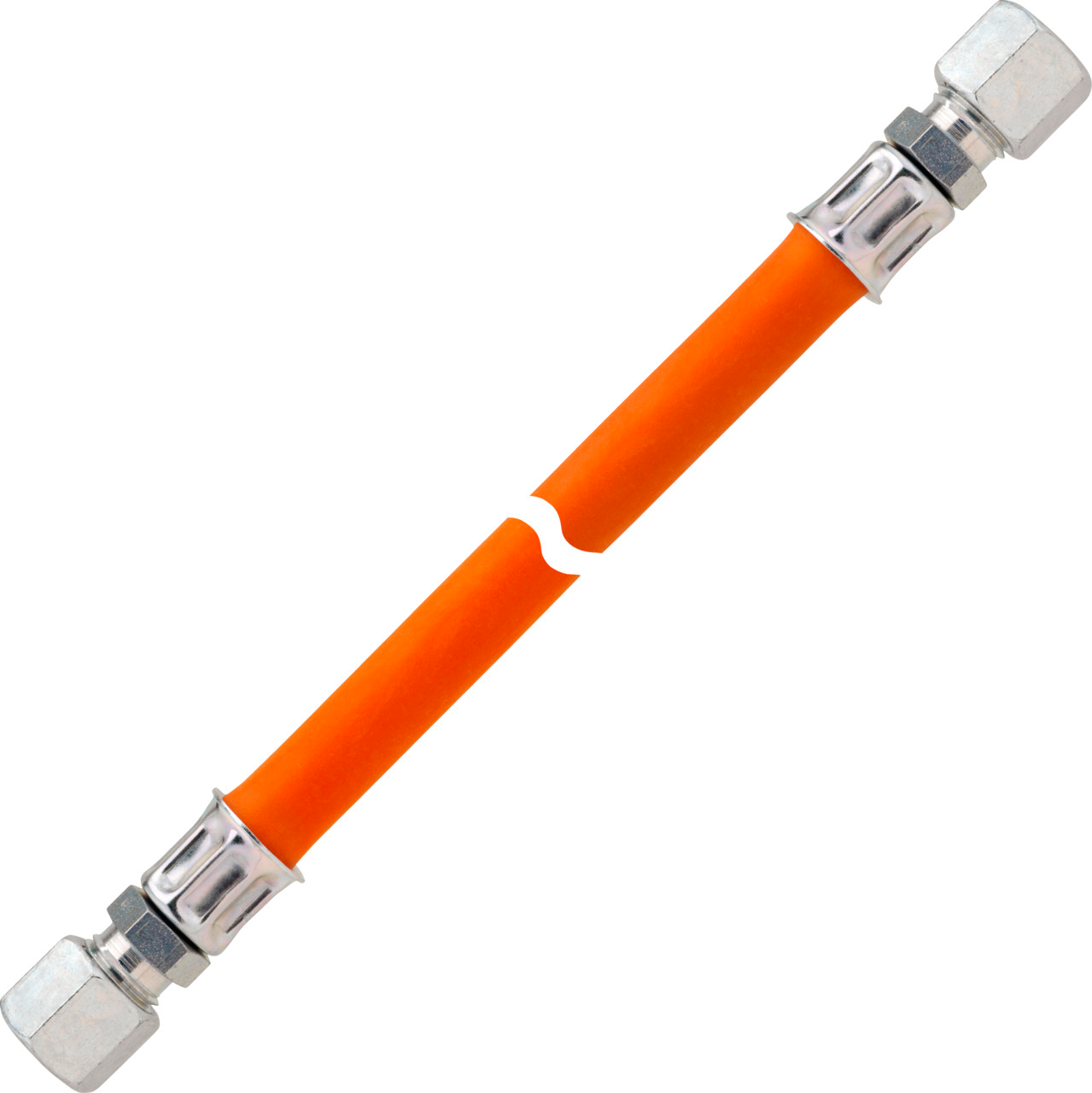 GOK Mitteldruck-Schlauchleitung Gas Überwurfmutter G 1/4 LH auf G 1/4 LH 400