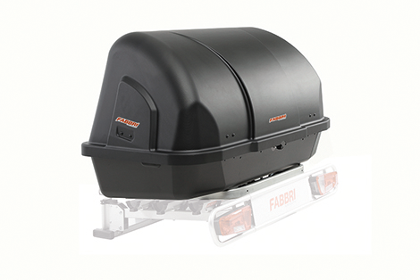 Fabbri Set Minibox Gepäckbox für Anhängerkupplungsträger 400