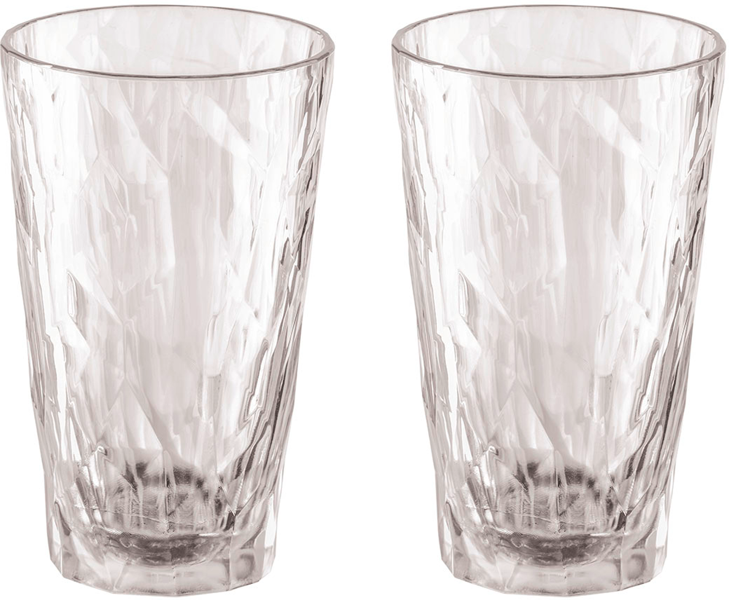 Koziol Club No. 6 Superglas Trinkgläser 300 ml 2er-Set crystal clear - Gläser