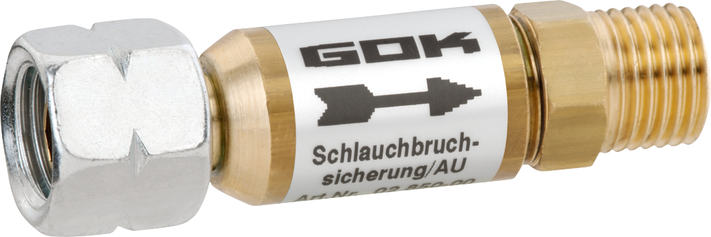 GOK Schlauchbruch-Sicherung