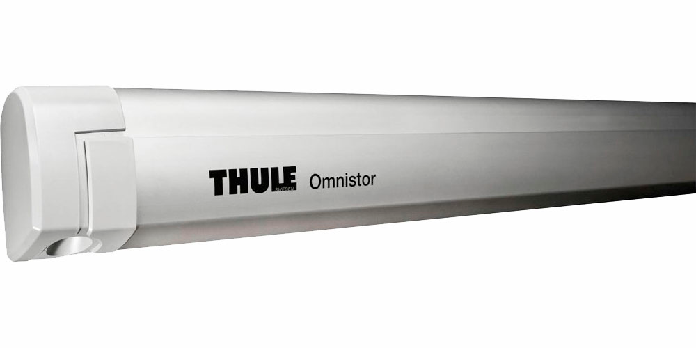 Thule Wandmarkise Omnistor 5200 450 cm (Eloxiert / Saphir Blau) - Kassettenmarkisen