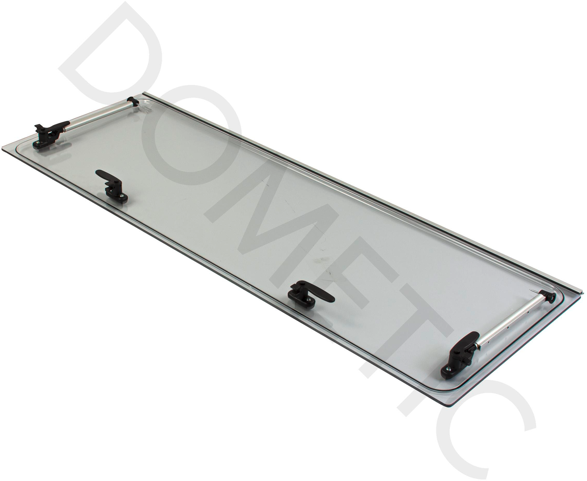 Dometic S4/S5 Ausstellscheibe 1100 x 450 mm mit Click-Clack Aussteller passend für Dometic Fenster Serien S4 und S5 - Ersatzteile Dometic Fenster