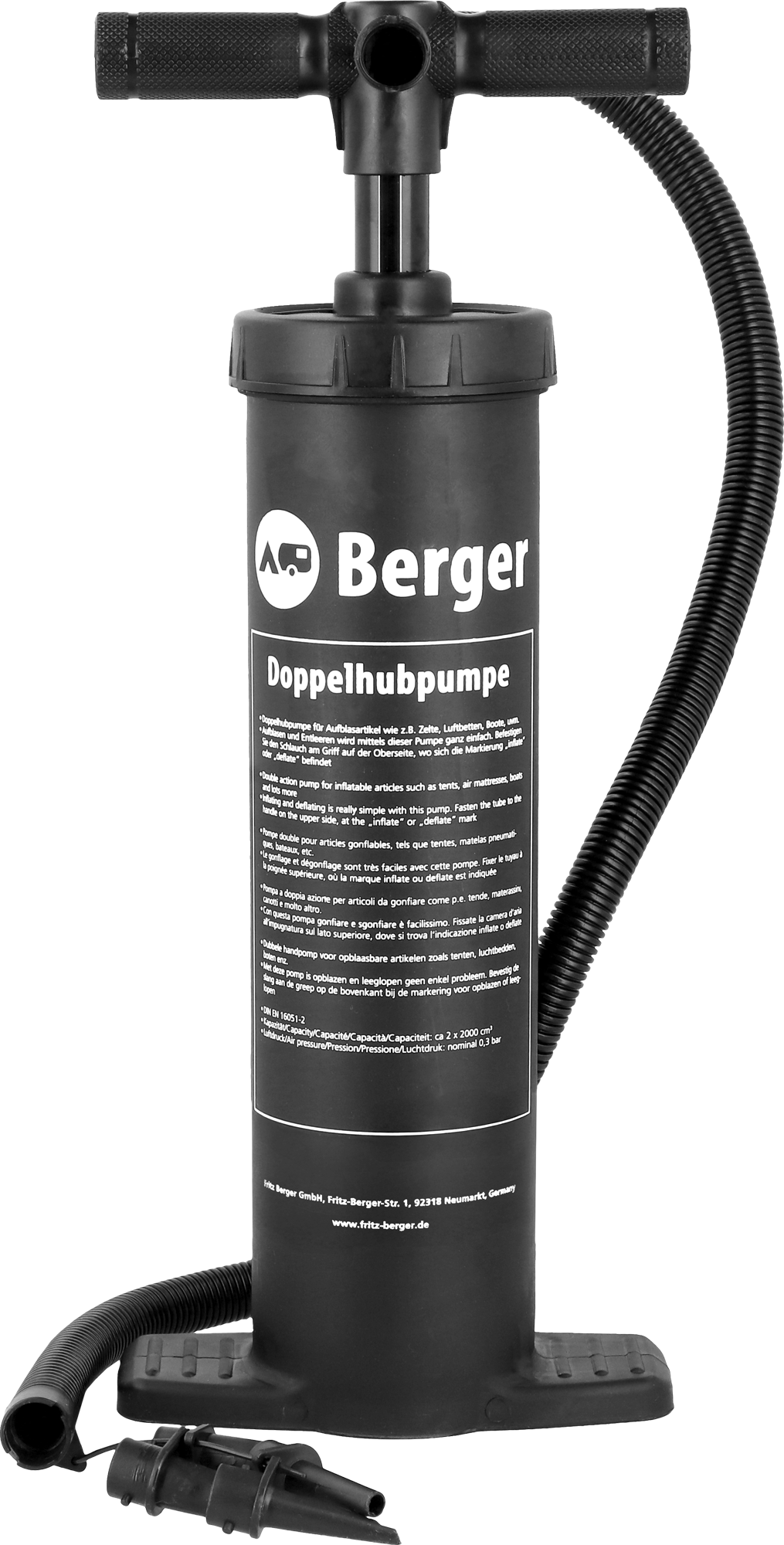 Berger DualAir Doppelhubpumpe inkl.