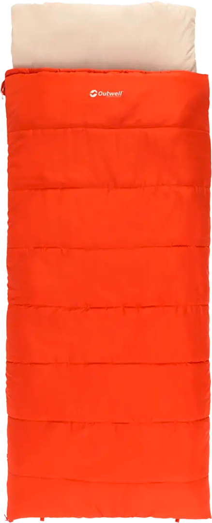 Outwell Contour Lux Deckenschlafsack 220 x 85cm Reißverschluss