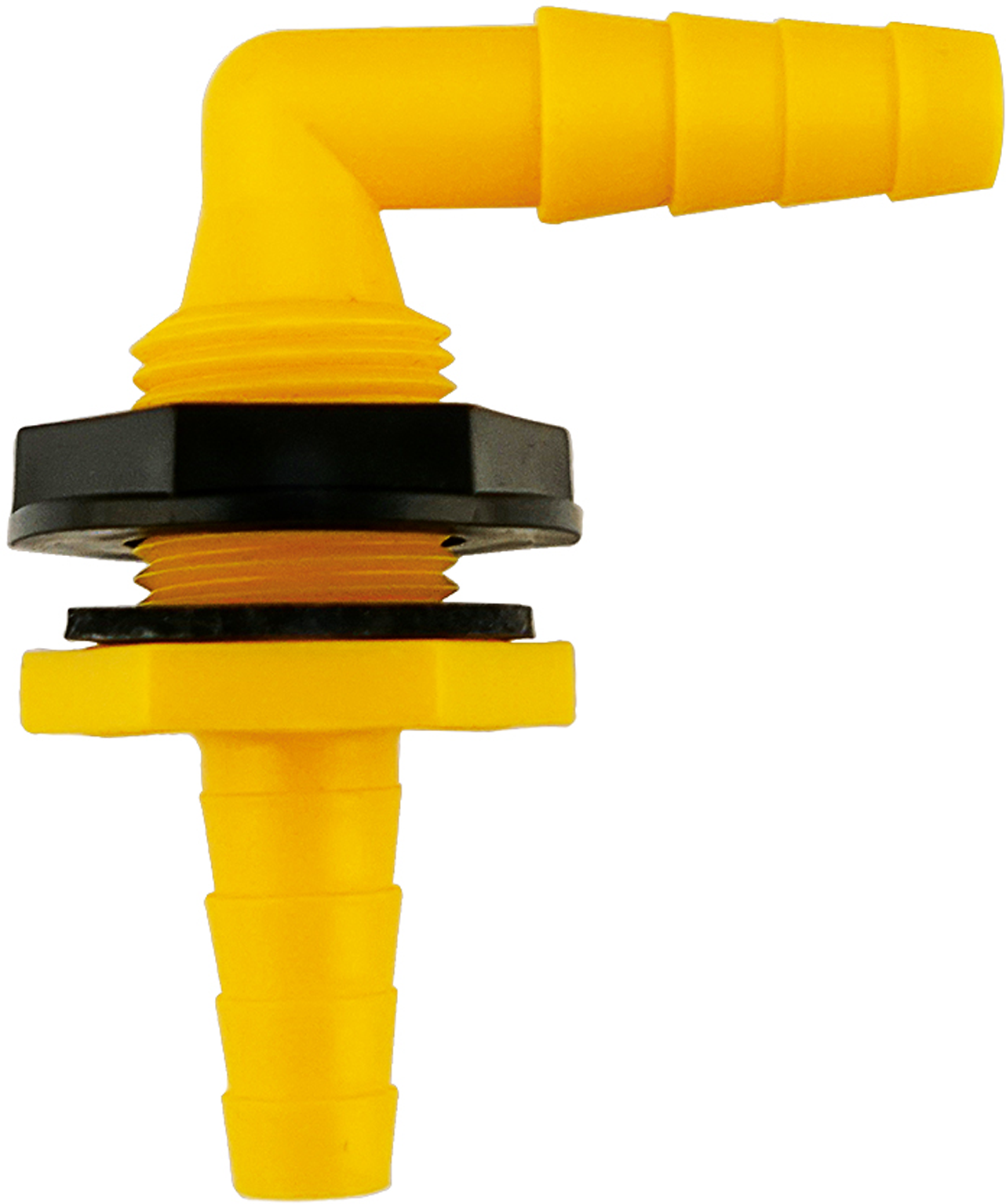 Lilie Winkel-Tankdurchführung 10/12 mm mit 1/2-Zoll-Gewinde - Wasserversorgung Ersatzteile und Zubehör