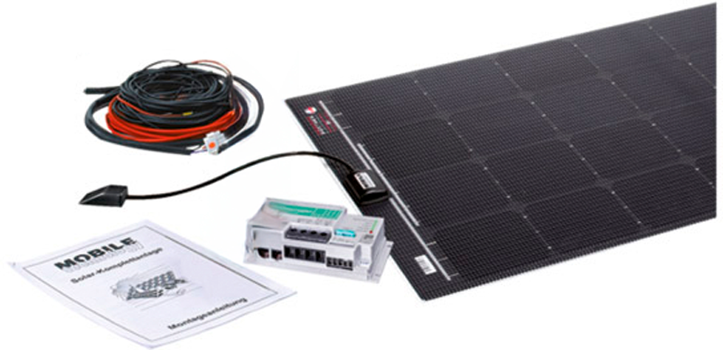 Büttner MT 300 FL Flat Light Solar-Komplettanlage 2 x 150 Wp - Solar-Komplettsets von Büttner Dometic