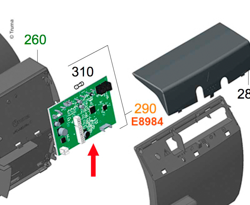 Truma Elektronik Combi 6 / 6