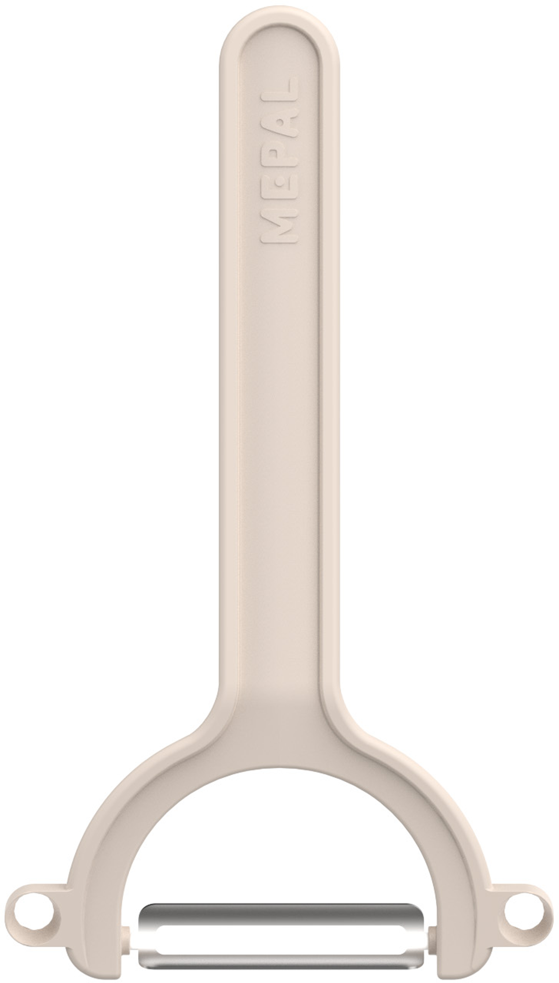 Mepal Chef It Edelstahl Sparschäler aus Polypropylen und mit ergonomischer Form 17 cm