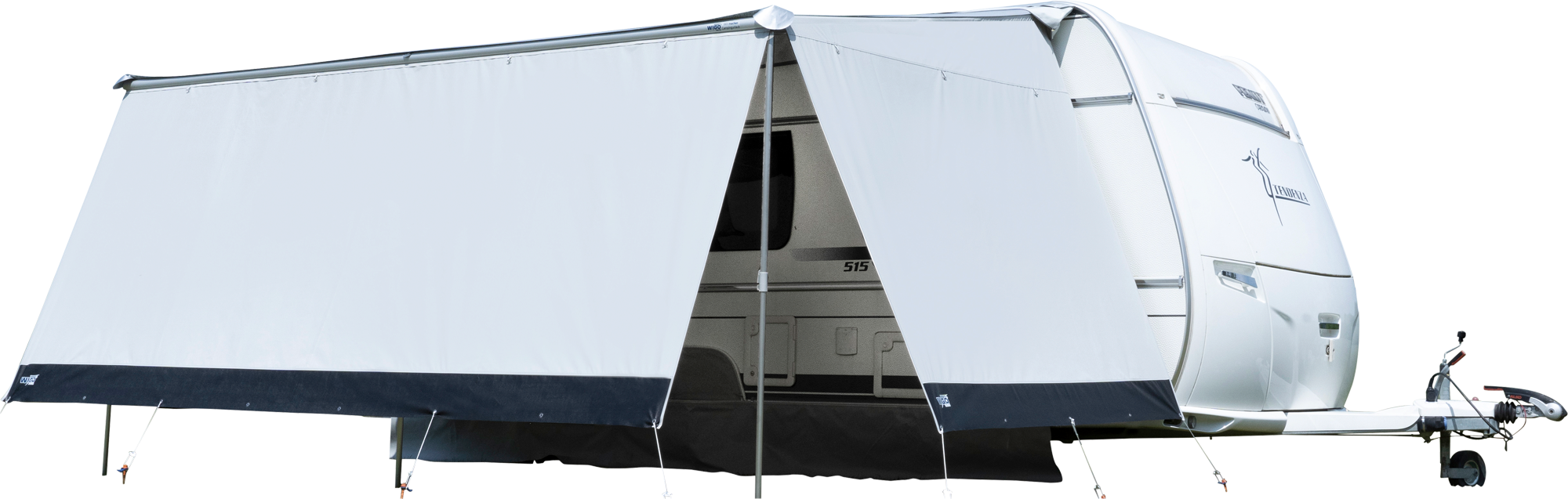 Wigo Rolli Protect Regen und Sichtschutz Vorderwand 400 cm