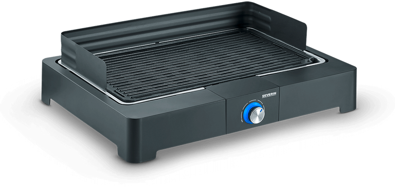 Severin PG 8567 Tischgrill mit Grillplatte aus Aluminium 2200 W