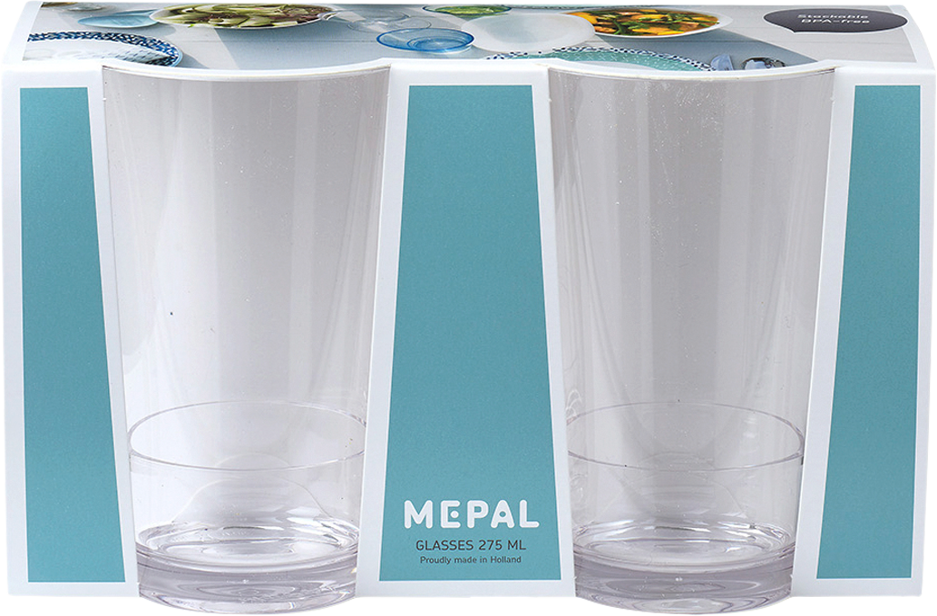 MEPAL Trinkgläser Flow 275,0 ml