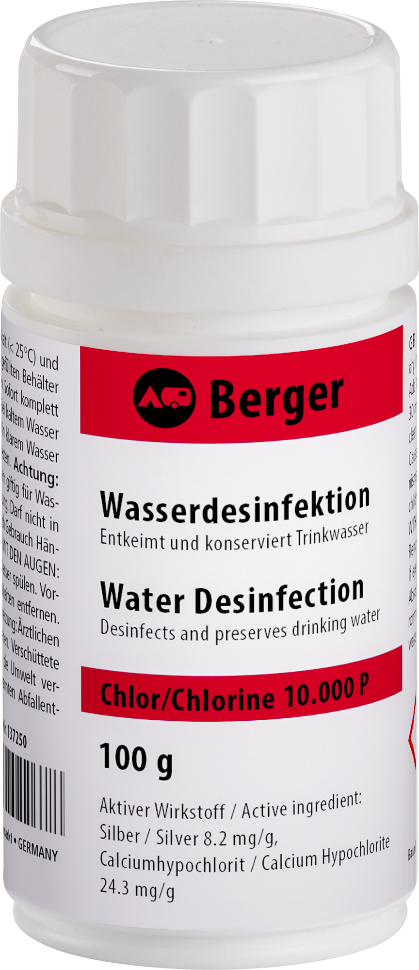 Berger Desinfekt Chlor 100 g