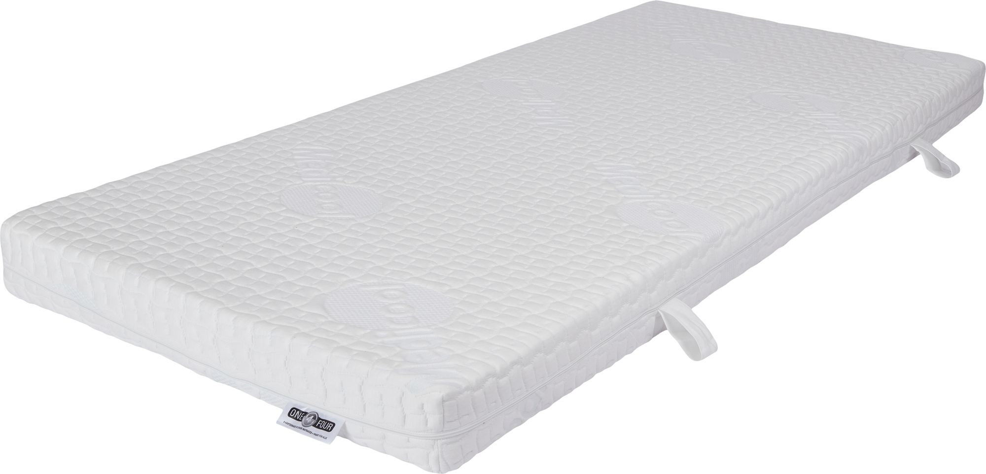 One4four Mono 14 Matratze 200 x 80 cm H2 weiß | 04260630364583