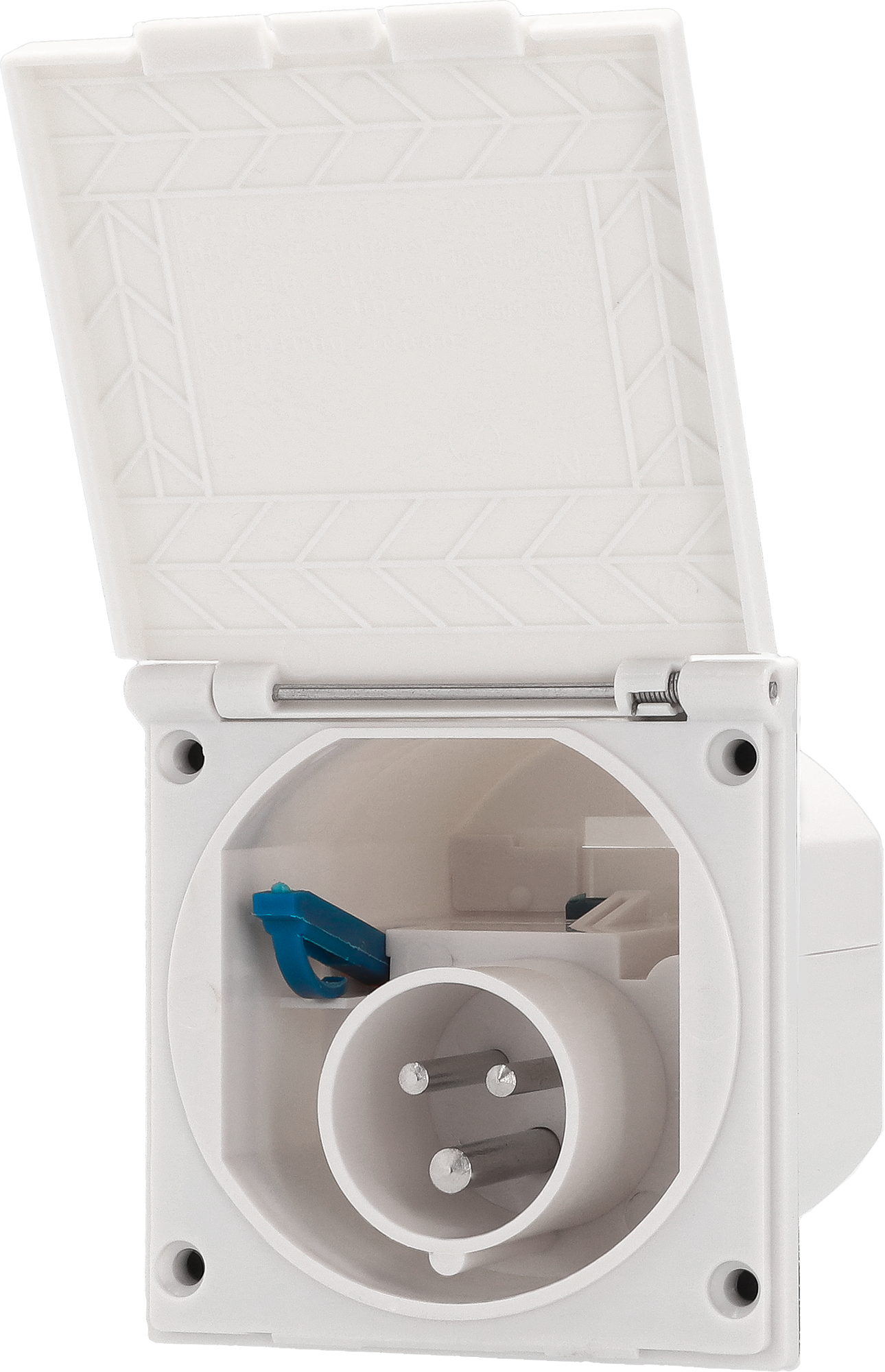 Berger CEE-Einspeisestecker weiß