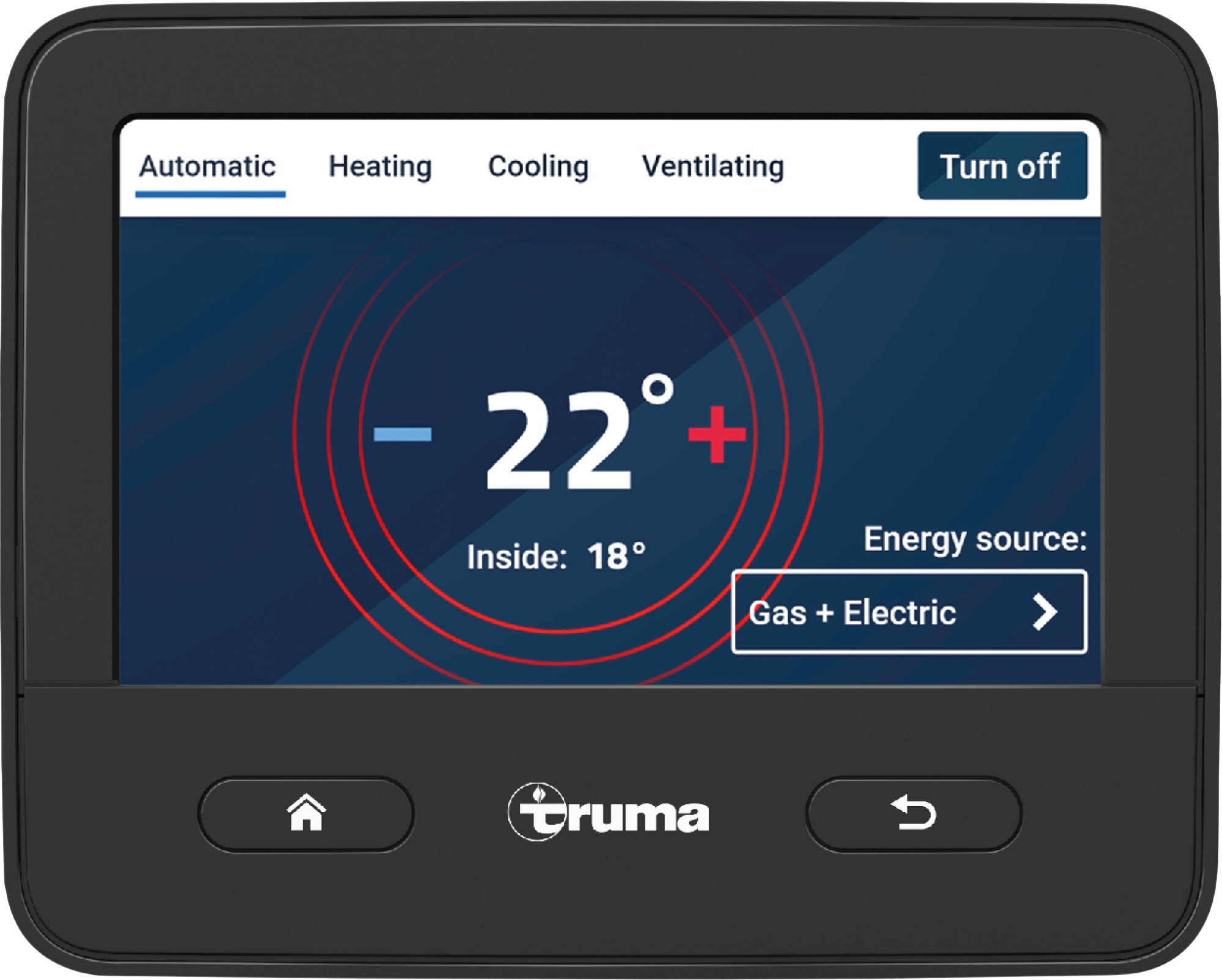 Truma Bedienteil / Steuerungssystem iNet X Panel für Heizung / Klimaanlage / Warmwasser