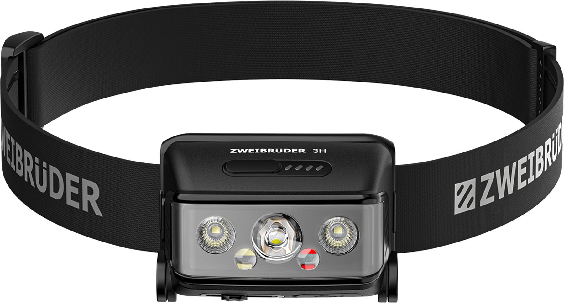 Zweibrüder ZB3H Stirnlampe mit Fokusfunktion 600
