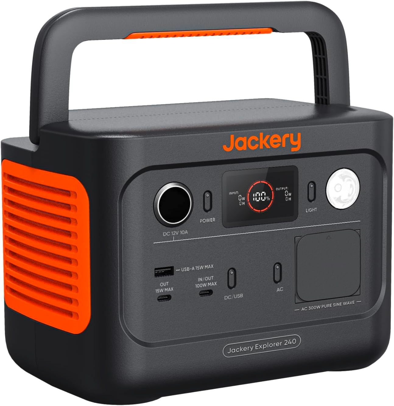 Jackery Explorer 240 V2 Tragbare Powerstation 256 Wh / 300