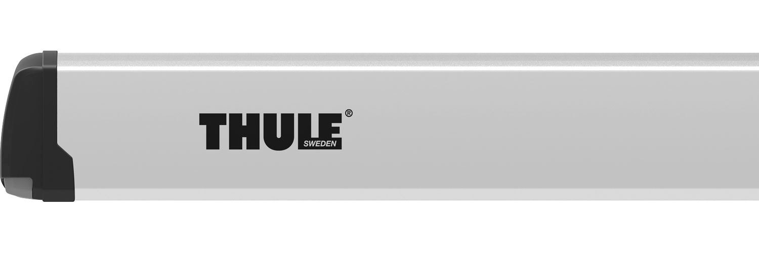 Thule Omnistor 3200 Wandmarkise Gehäusefarbe Eloxiert Tuchfarbe Mystic Grey