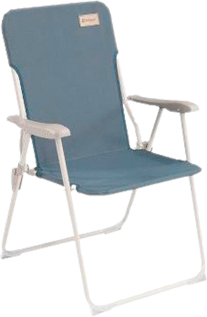Outwell Blackpool Ocean Blue Klappstuhl 56 x 55 x 86 cm