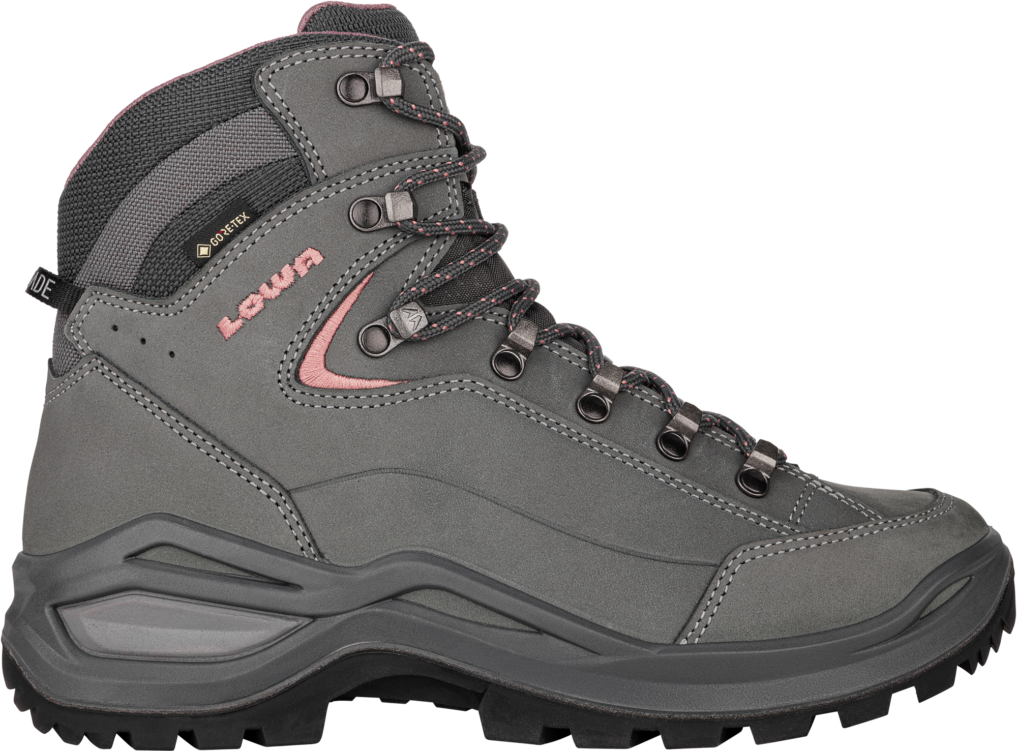 Lowa Renegade Evo GTX Mid Damen Wanderschuhe dunkelgrau 42 - Damenschuhe