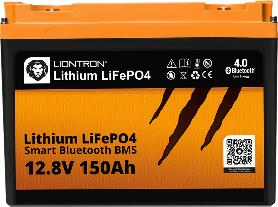 Liontron  LiFePO4 Lithium Batterie  12,8V  150 Ah all in One