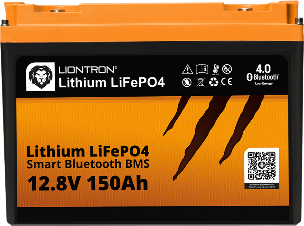Liontron  LiFePO4 Lithium Batterie  12 V  150 Ah all in One - Fahrzeug-Batterien