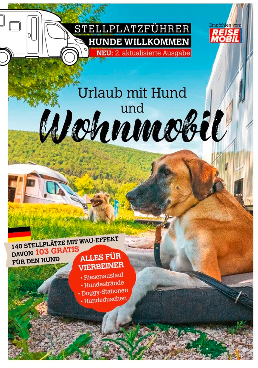 Stellplatzführer Urlaub mit dem Hund – 2. aktualisierte Auflage